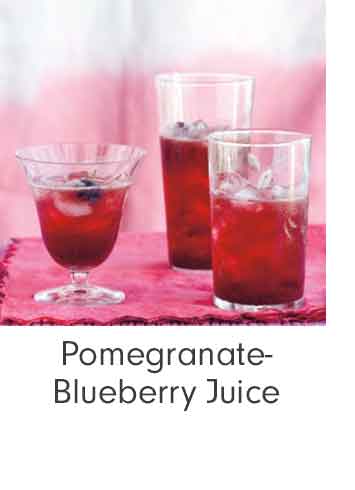 Pomegranate-Blueberry Juice