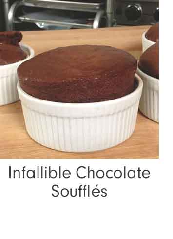 Infallible Chocolate Soufflés