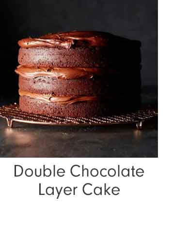 Double Chocolate Layer Cake