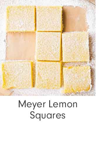 Meyer Lemon Squares