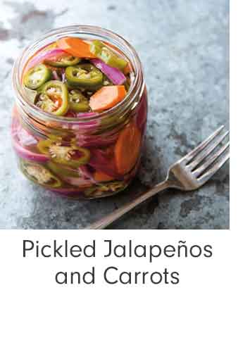 Pickled Jalapeños and Carrots