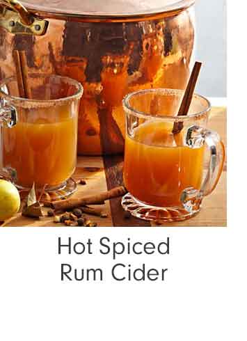 Hot Spiced Rum Cider