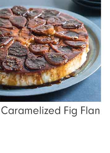 Caramelized Fig Flan