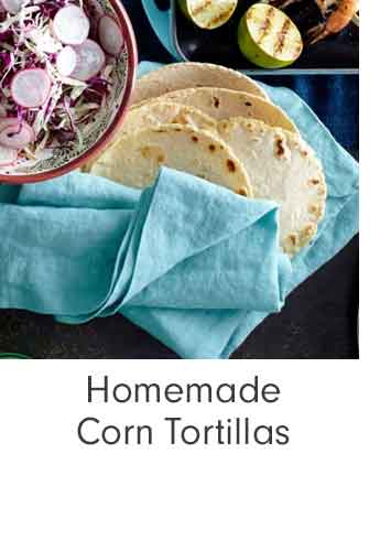 Homemade Corn Tortillas