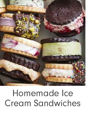 Homemade Ice Cream Sandwiches