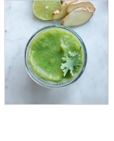 Lime and Ginger Smoothie >