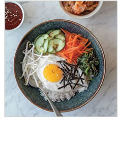 Korean Vegetable Rice Bowls