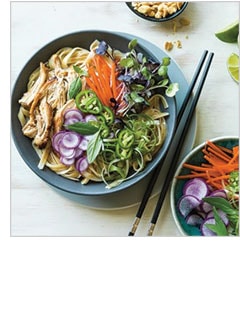 Instant Pot Thai Chicken Noodle Bowls