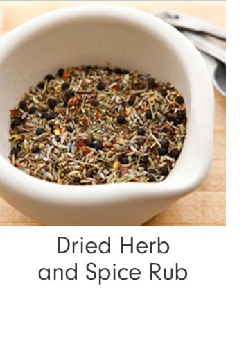 Dried Herb and Spice Rub 