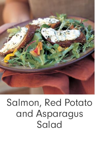 Salmon, Red Potato and Asparagus Salad