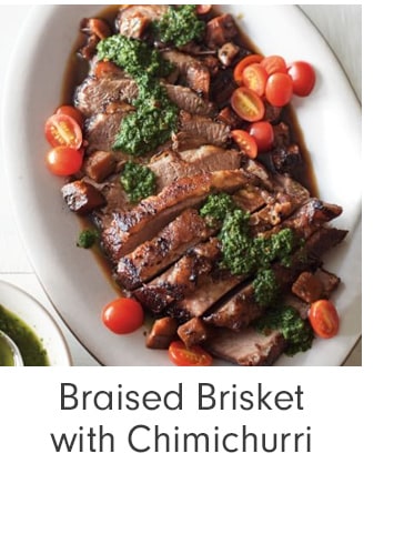 Braised Brisket with Chimichurri