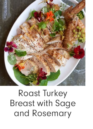 Roast Turkey Breast with Sage and Rosemary