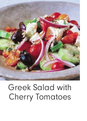 Greek Salad with Cherry Tomatoes