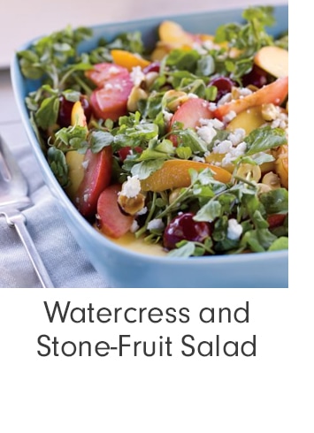 Watercress and Stone-Fruit Salad