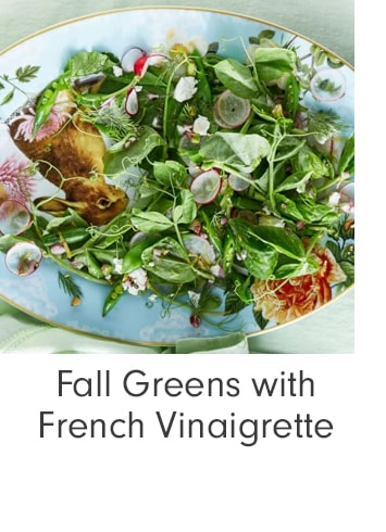Fall Greens with French Vinaigrette