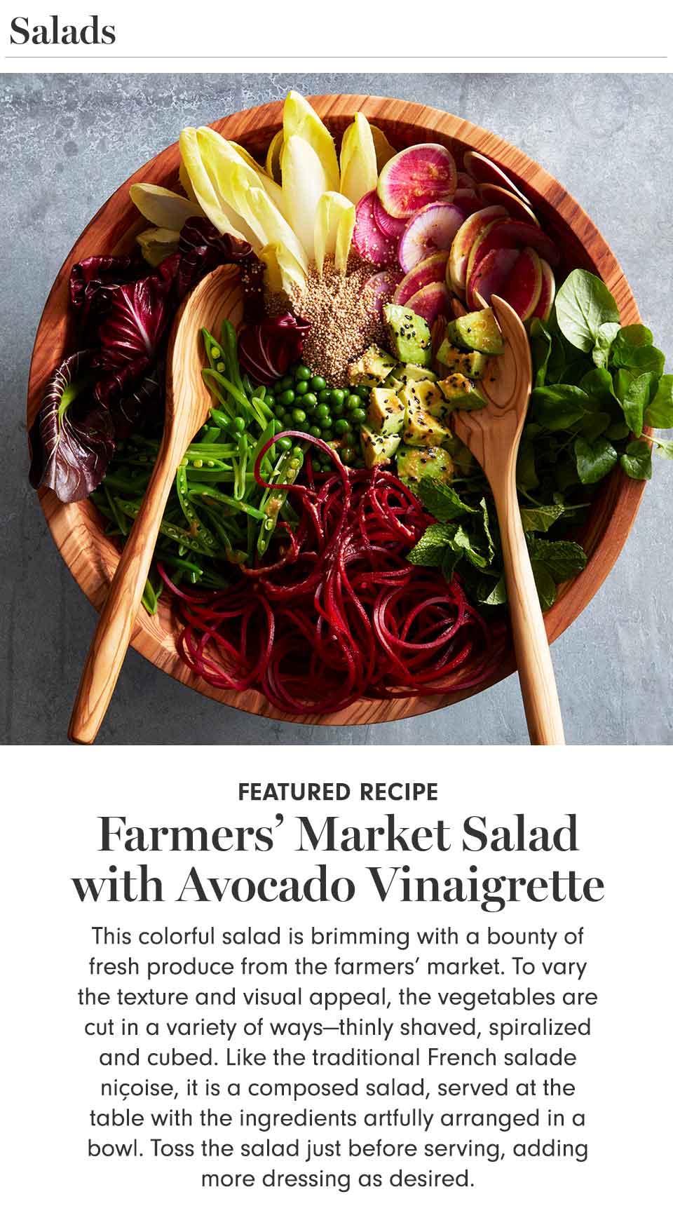 Salads Featured Recipe