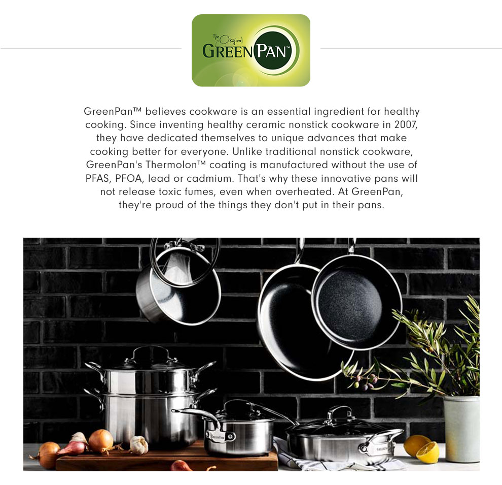 GreenPan™ Premiere Ceramic Nonstick Frying Pan Set of 2 Williams Sonoma