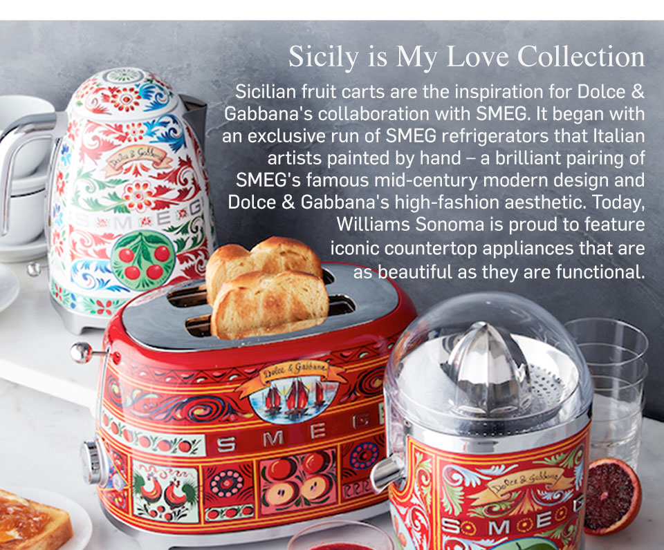 smeg fridge william sonoma