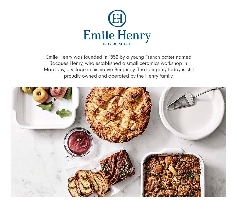 Emile Henry Ruffled Loaf Pan Williams Sonoma