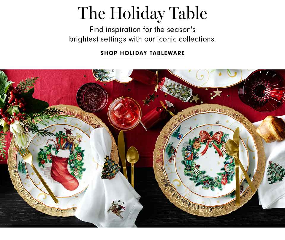 Shop Holiday Tableware