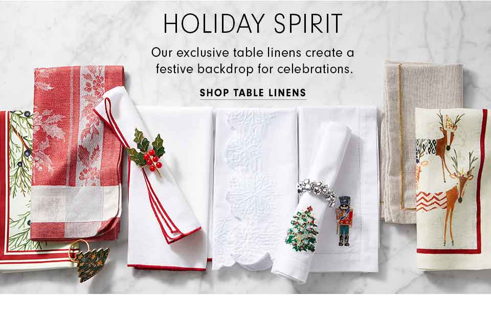 Shop Table Linens