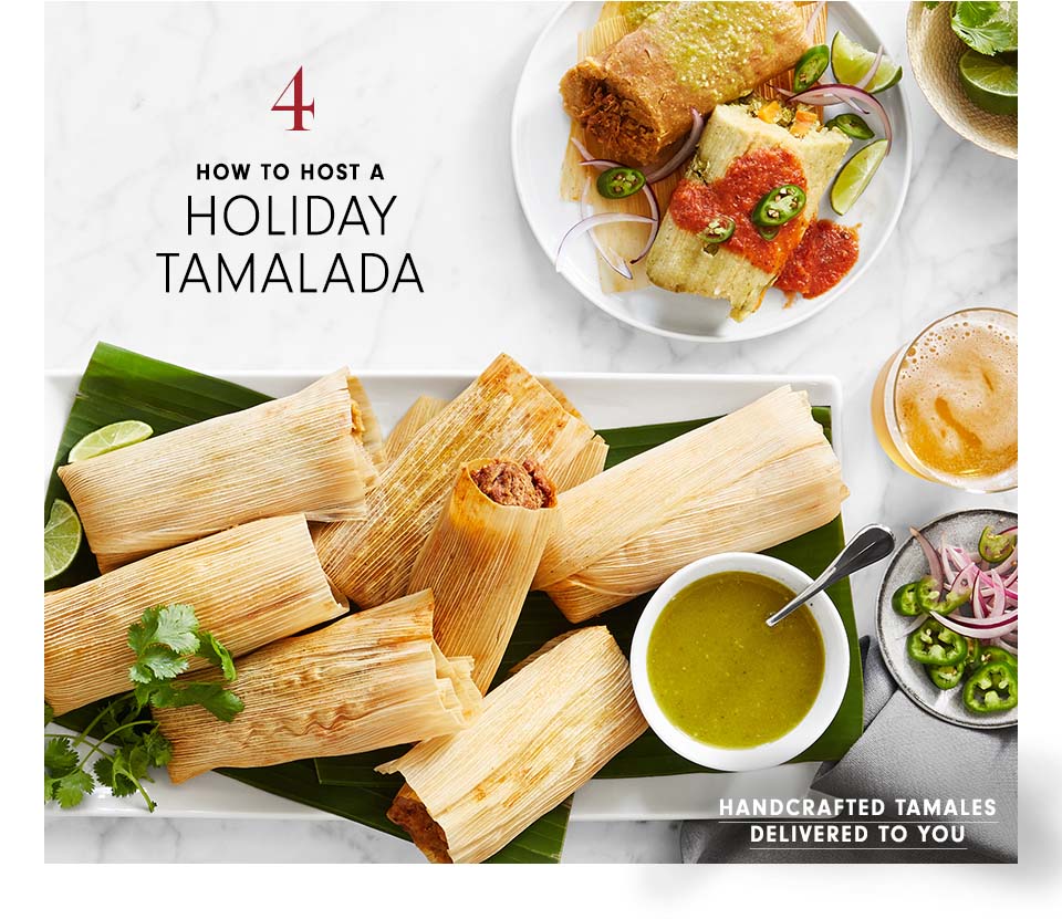 Handcrafted Tamales Delivered to You