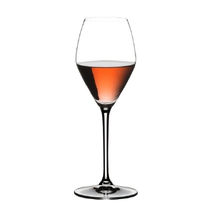 Rose in a wine glass.
