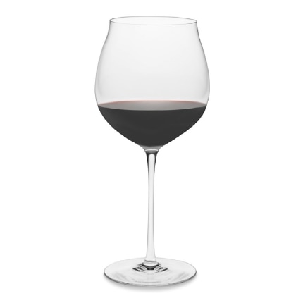 Grand cru in a wine glass.