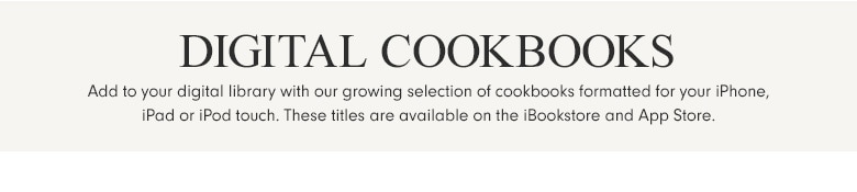 Ditgital Cookbooks