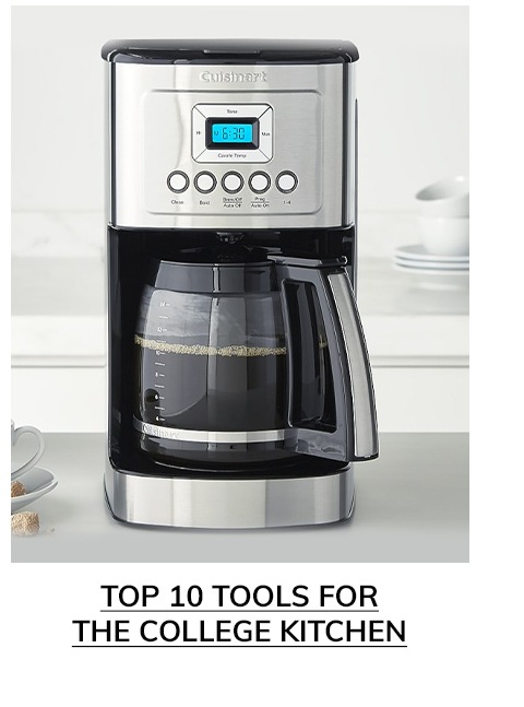 Top 10 Tools for the College Kitchen