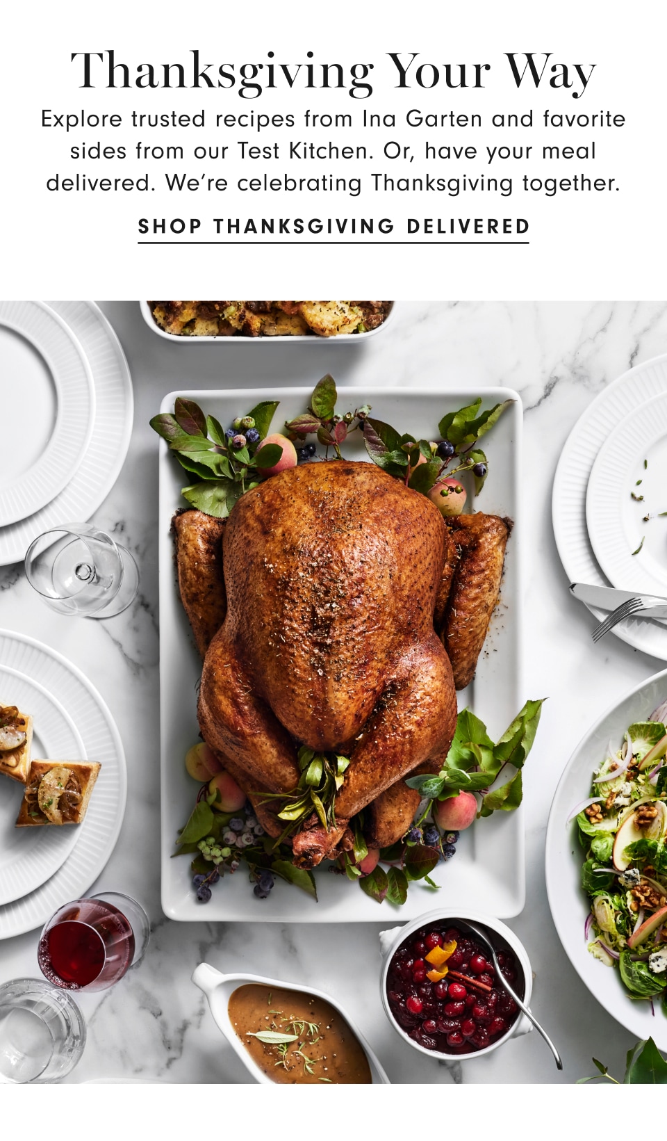 Thanksgiving Menu | Williams Sonoma