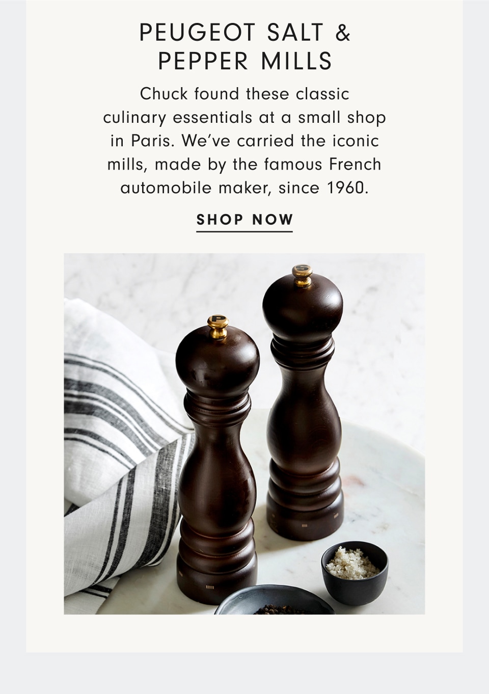 Peugeot Salt & Pepper Mills