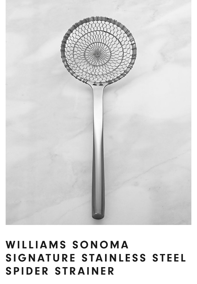 Williams Sonoma Signature Stainless Steel Spider Strainer