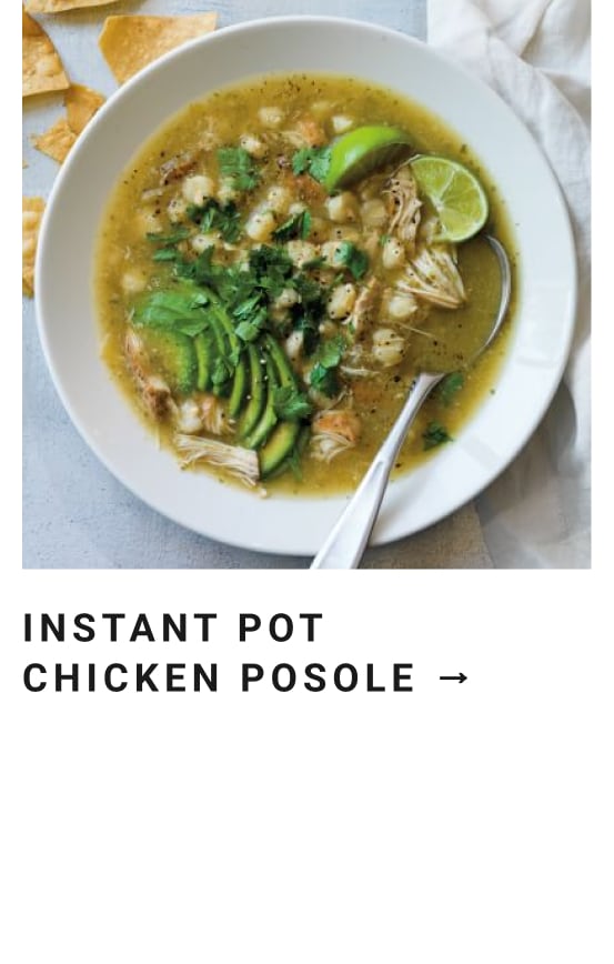 Instant Pot Chicken Posole >