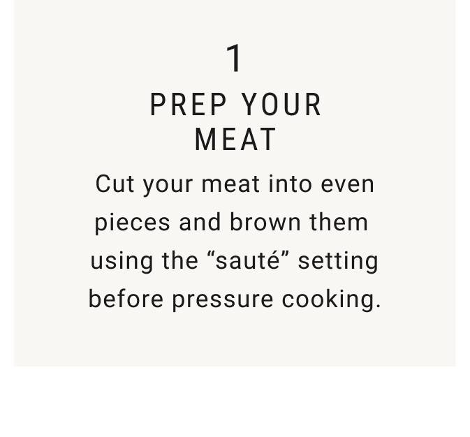 1. Prep Your Meat