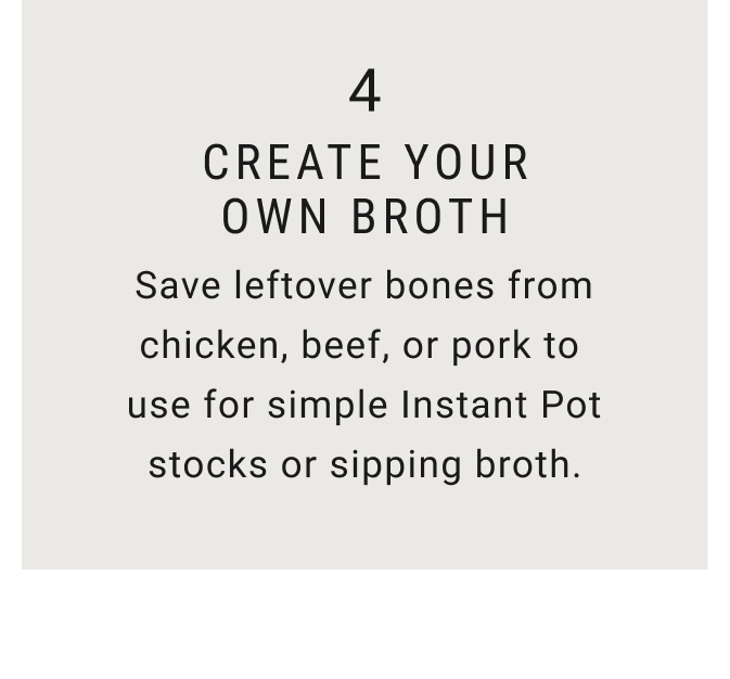 4. Create Your Own Broth