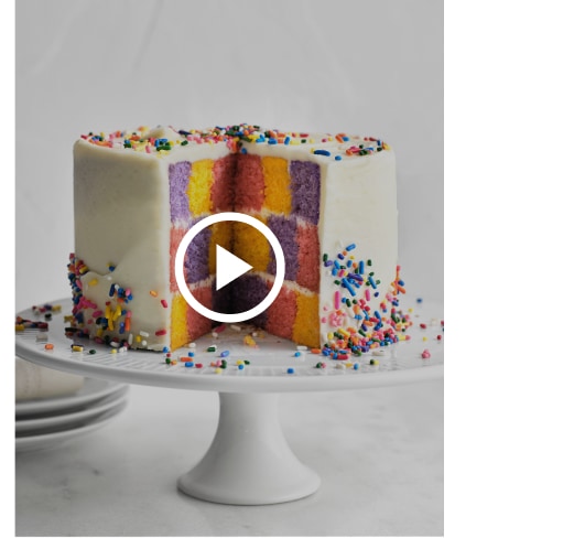 How to: Flour Shop Checkerboard Cake Kit