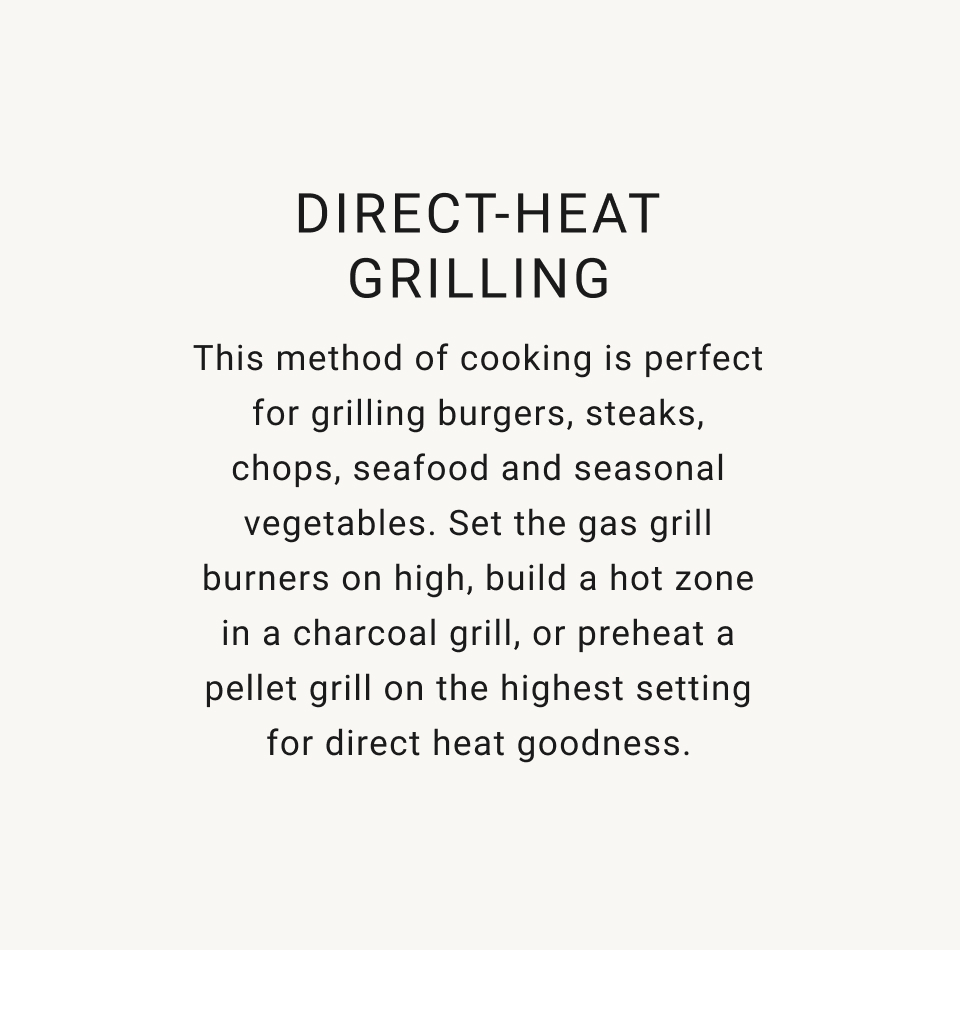 Direct-Heat Grilling