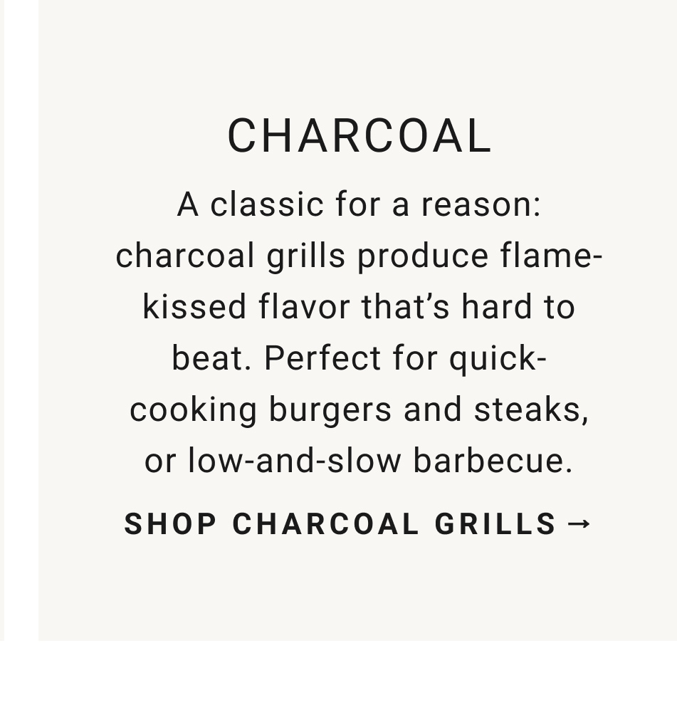 Shop Charcoal Grills