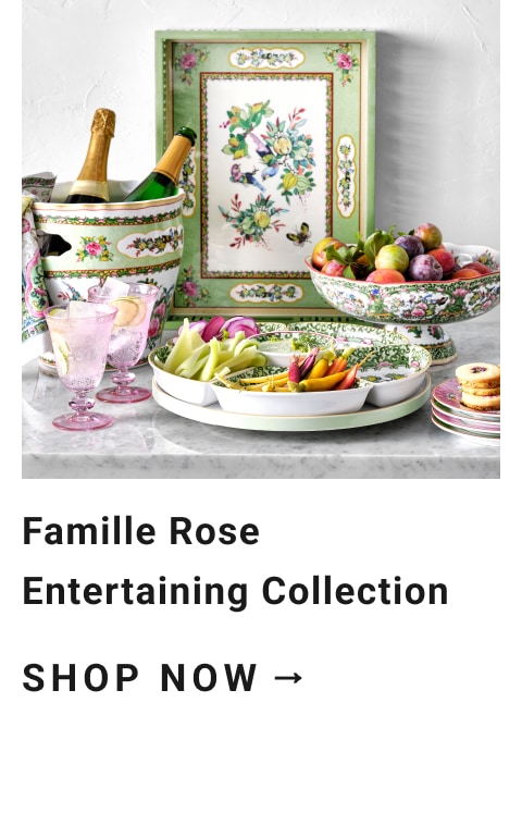 Famille Rose Entertaining Collection >