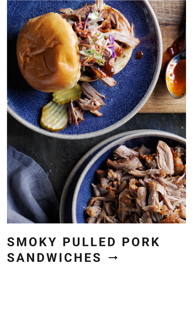 Smoky Pulled Pork Sandwiches