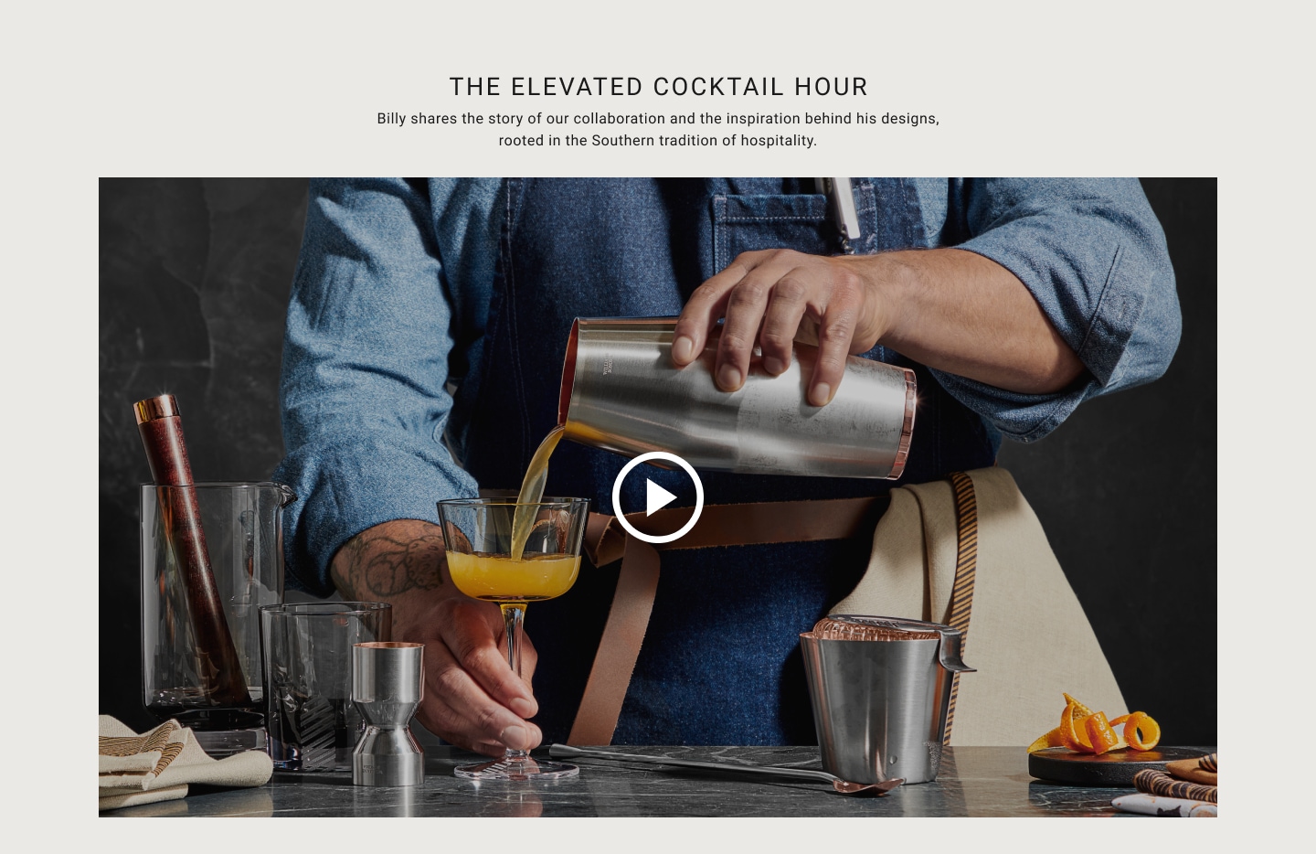 The Elevated Cocktail Hour