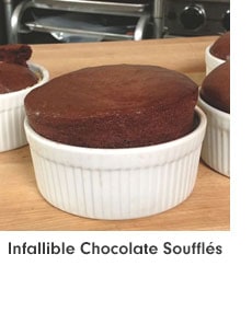 Infallible Chocolate Soufflés