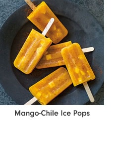 Mango-Chile Ice Pops
