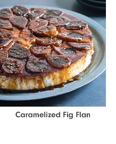 Caramelized Fig Flan