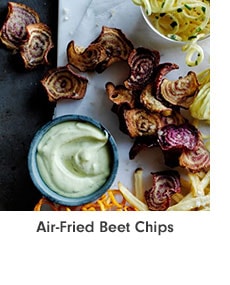 Air-Fried Beet Chips