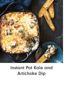 Instant Pot Kale and Artichoke Dip