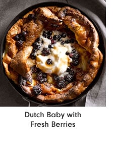 Dutch Baby with Fresh Berries