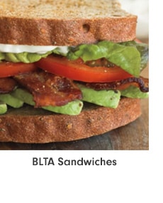 BLTA Sandwiches