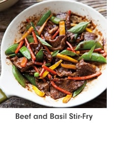 Beef and Basil Stir-Fry